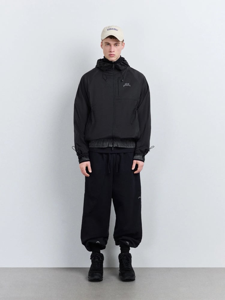 Image of A COLD WALL BALFRON HOODED JACKET ONYX