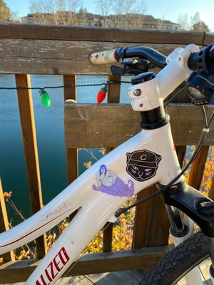Octo-Siren Vinyl Sticker