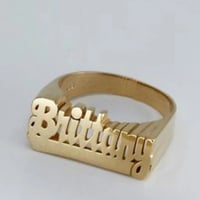 Image 9 of Custom Name Ring