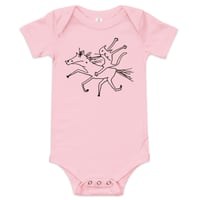 Image 5 of cat rider Baby short sleeve one piece