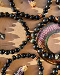 Image 4 of Rainbow Obsidian Energy Bracelet