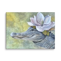 Image 1 of Bayou Bonnet No. 5 "Gloria" Printed Canvas