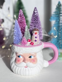 Image 1 of Santa Mug Winter Scene 2 