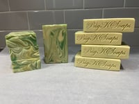 Image 1 of Green Clover and Aloe :   Goat milk 