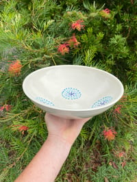 Image 1 of Dot Decorated Serving Bowl