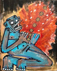 “ solar plexus        “ 16x20 inch    