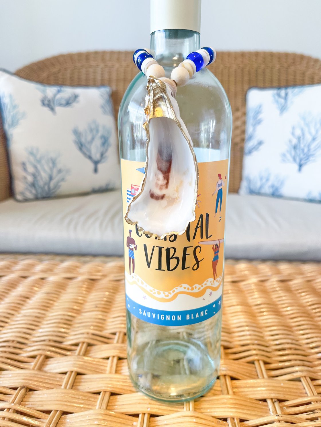 Image of Clammy - Shell Wine Charm