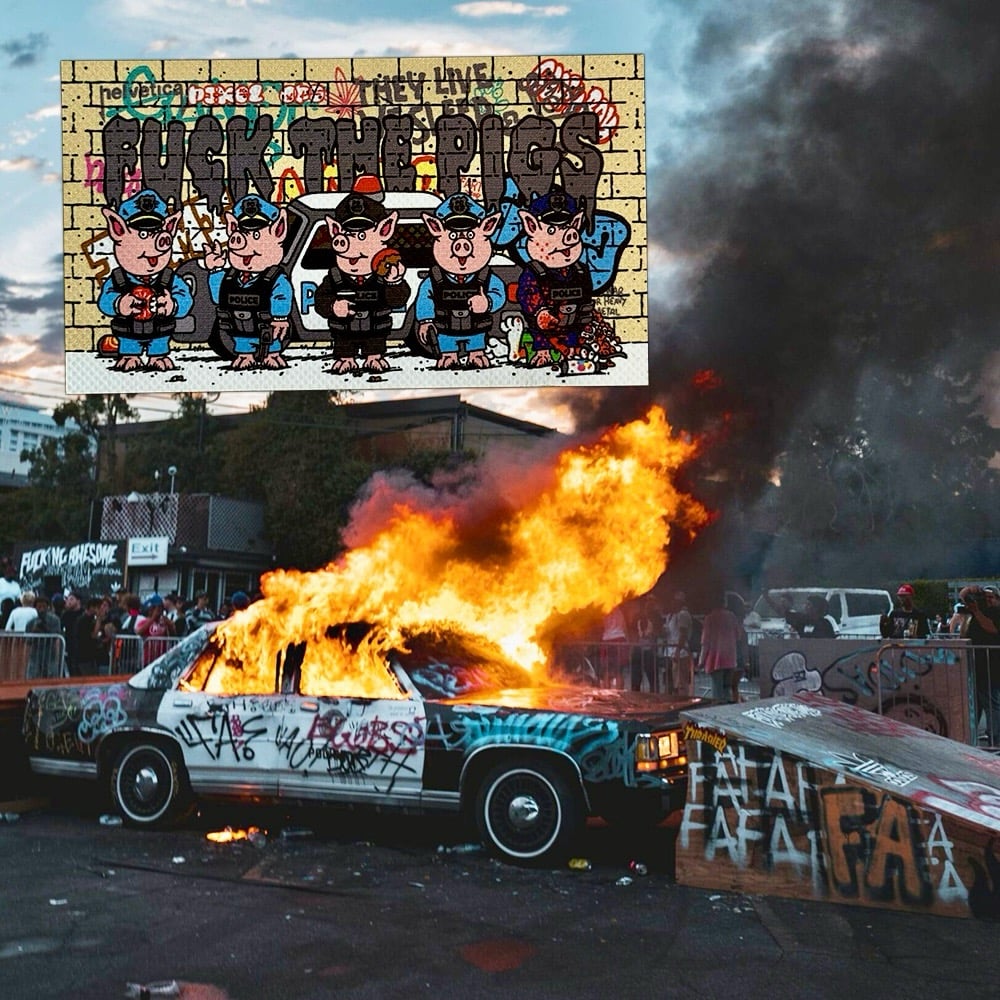 F*ck The Pigs Patch