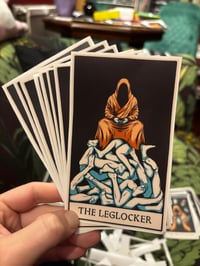 Leglocker Tarot sticker 