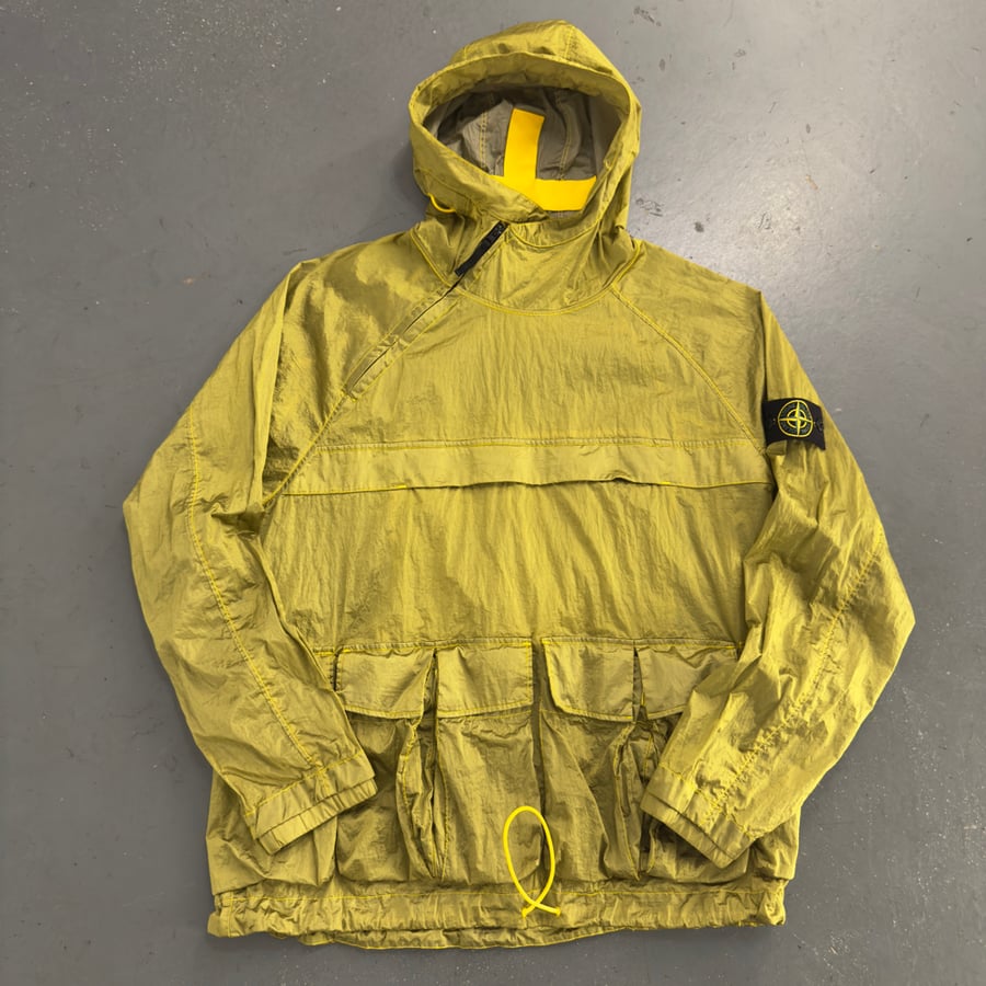 Image of SS 2023 Stone Island Nylon Metal Watro-TC Regenerated Nylon Smock, size XL