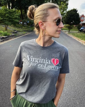 Image of Virginia is for ex-Lovers Deep Heather Unisex T-Shirt