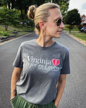 Image of Virginia is for ex-Lovers Deep Heather Unisex T-Shirt 