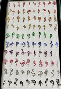 Image 1 of Handmade Nose Cuffs - Rainbow Collection