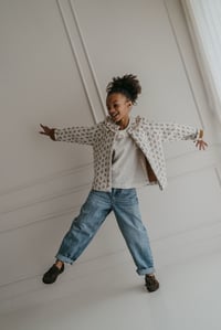 Image 9 of Veste VIVI fleurs enfant 