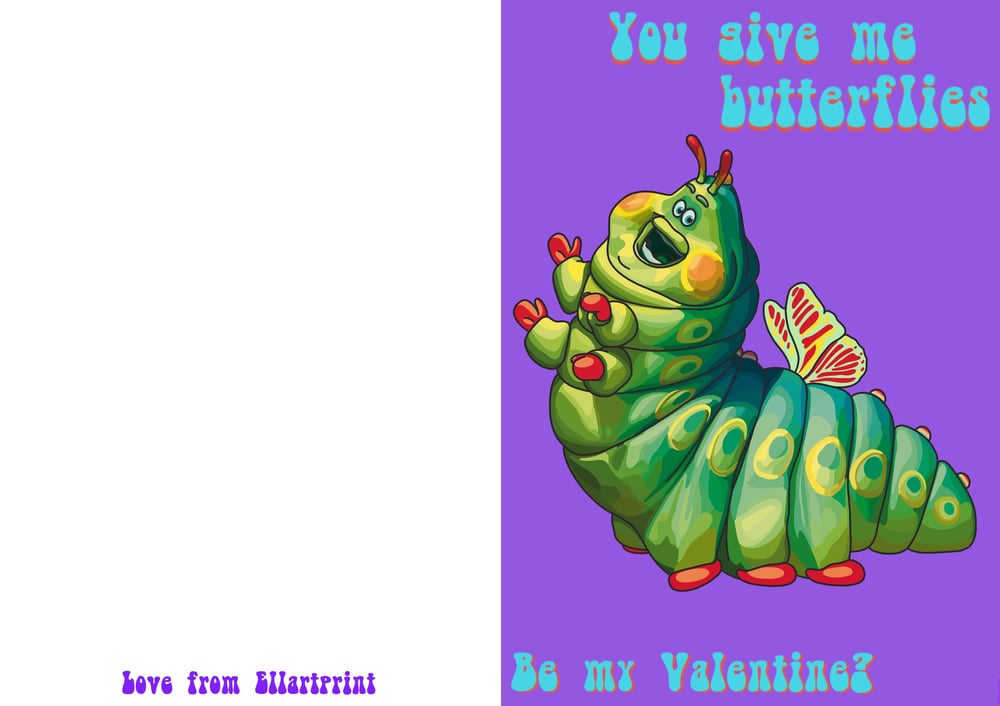 Image of Heimlich butterfly card