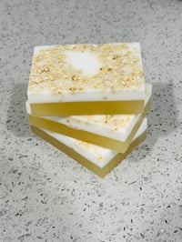 Image 1 of Oatmeal & Honey - Lemon Bar Soap