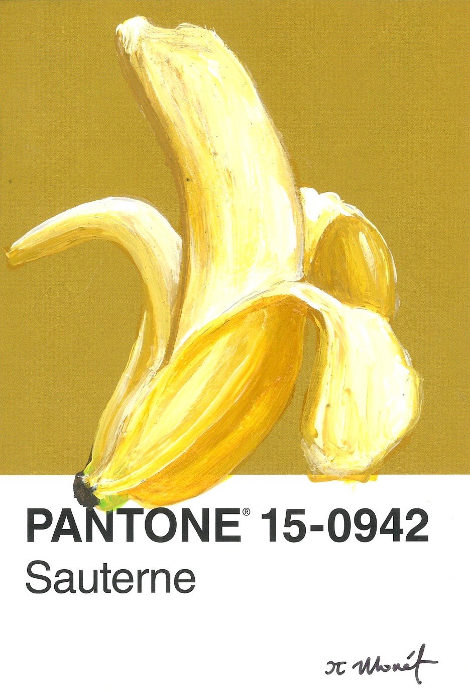 Image of Banana Pantone