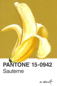 Banana Pantone