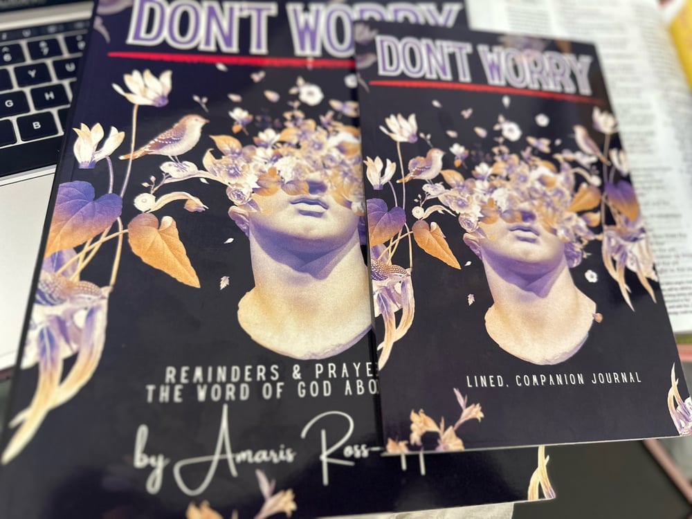 Image of Don’t Worry Devotional Bundle (book, journal, free gift & signed by Pastor ARH)