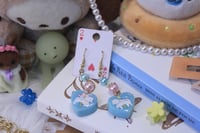 Image 1 of 'carousel' drop earrings