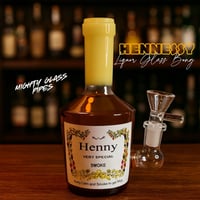 Image 1 of Hennessy Liquor Glass Bong