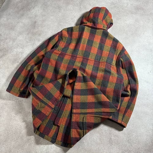 Image of 1990s Example By Missoni Wool Duffle Coat, Size XL
