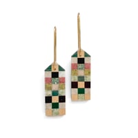 Image 1 of Quilt Earrings No. 1
