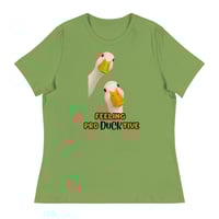 Image 6 of Women's Relaxed T-Shirt, Productive Duck Funny Tee