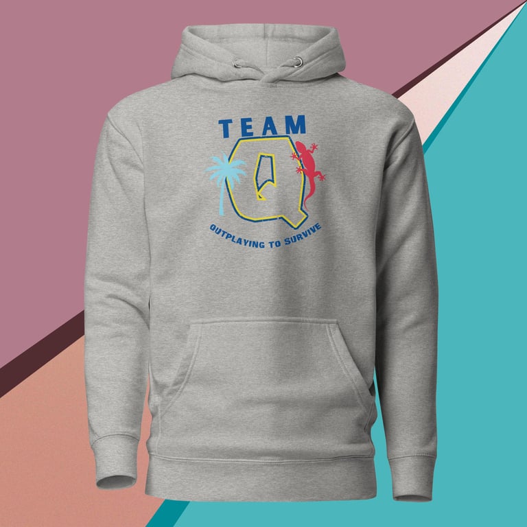 Team Q Lizard Heavyweight Hoodie Image 3
