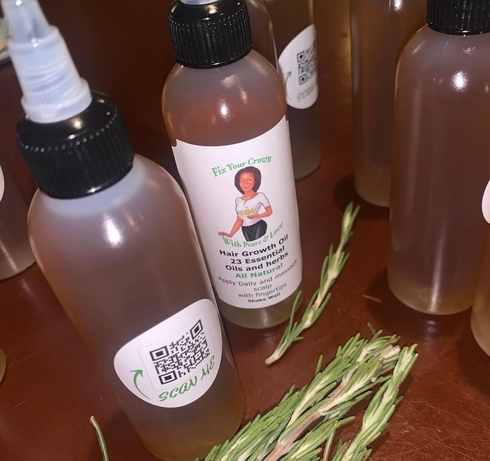 Image of Hair Growth Treatment 20+ essential Oils and Herbs Perfect for beards as well 