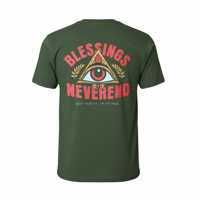 Image 1 of BNE All Seeing 👁️Tee (olive)