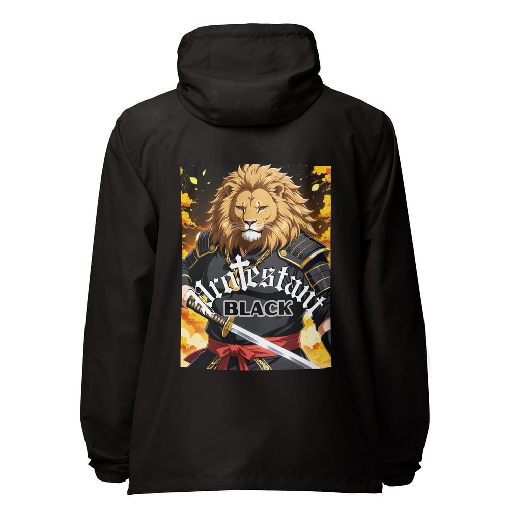 Image of Gordo Assassin Unisex lightweight zip up windbreaker