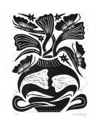 ‘Untitled (Origins)’ Linocut 