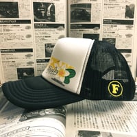 Image 2 of Aloha Stripe Trucker Hat 