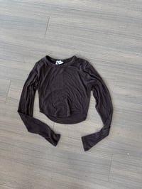 Image 1 of brown lululemon long sleeve (sz 4)