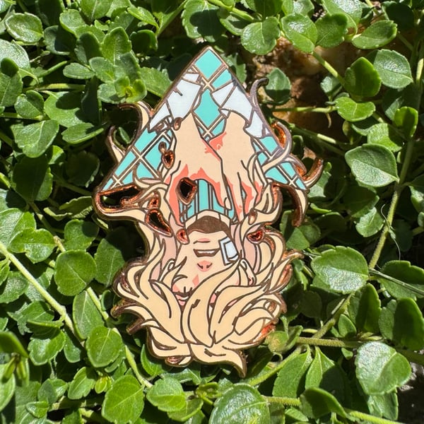 Image of Good Left Undone Enamel Pin