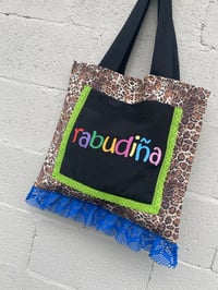 Image 1 of Bolsiña feita a man. Rabudiña leopardo. Deseño exclusivo!