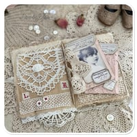 Image 3 of Vintage french lace Fabric sample's book