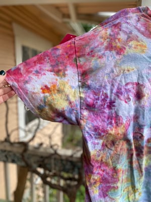 Image of XL Live Fast Eat Trash Tie Dye Shirt 3