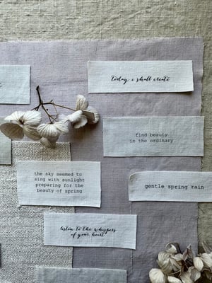 Image of Fabric quotes #1