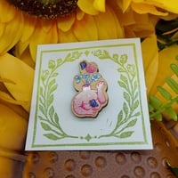 Image 3 of Trans Growth Wooden Pin