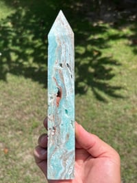 Image 9 of Blue Aragonite Tower #2838