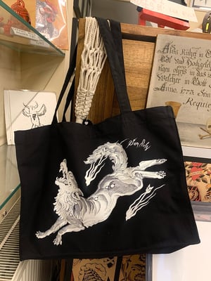 Image of Running Wolf tote