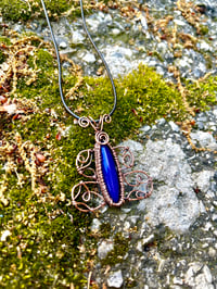 Image 3 of Amethyst Butterfly Pendant 