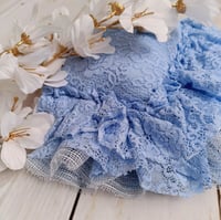 Image 3 of Newborn photoshooting set | bedding | blue