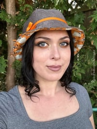 Image 12 of Glow-In-The-Dark Hatted Ghosts Lined Hat
