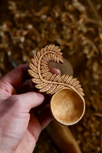 Image 3 of Curly Fern Leaf Scoop