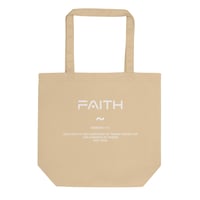 Image 2 of I Can I Am "Faith" Eco Tote Bag