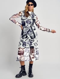 Image 1 of VESTIDO COLLEGE BLANCO