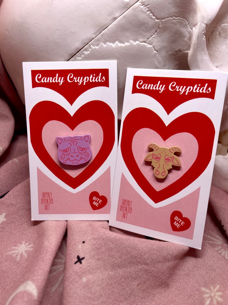 Candy Cryptid Pins